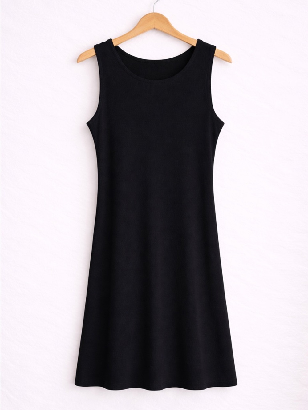 Classic Black Sleeveless A-Line Dress - Women Classy